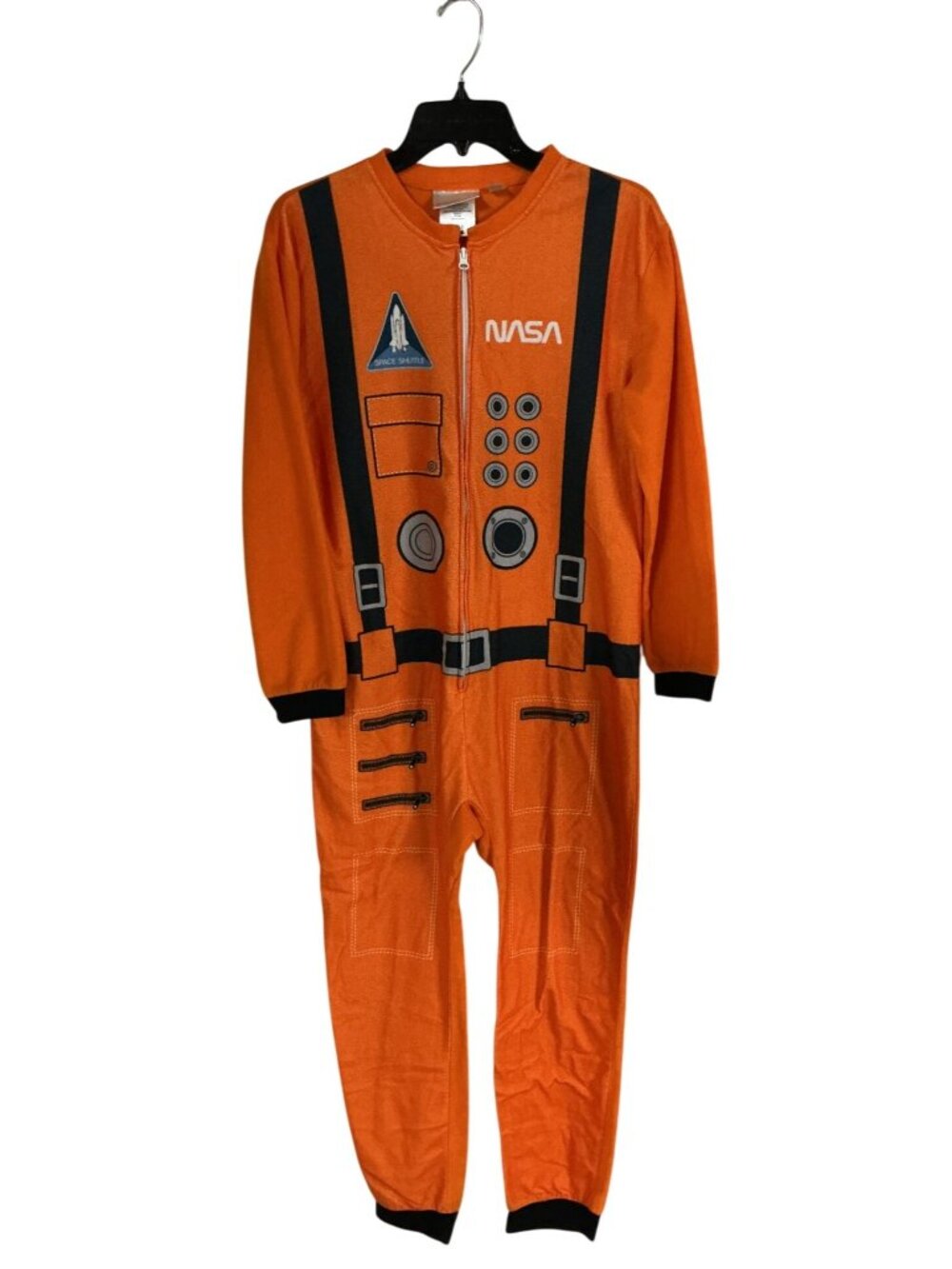 Buzz Aldrin Official NASA Orange Astronaut Pajama Costume Child Size 14/16